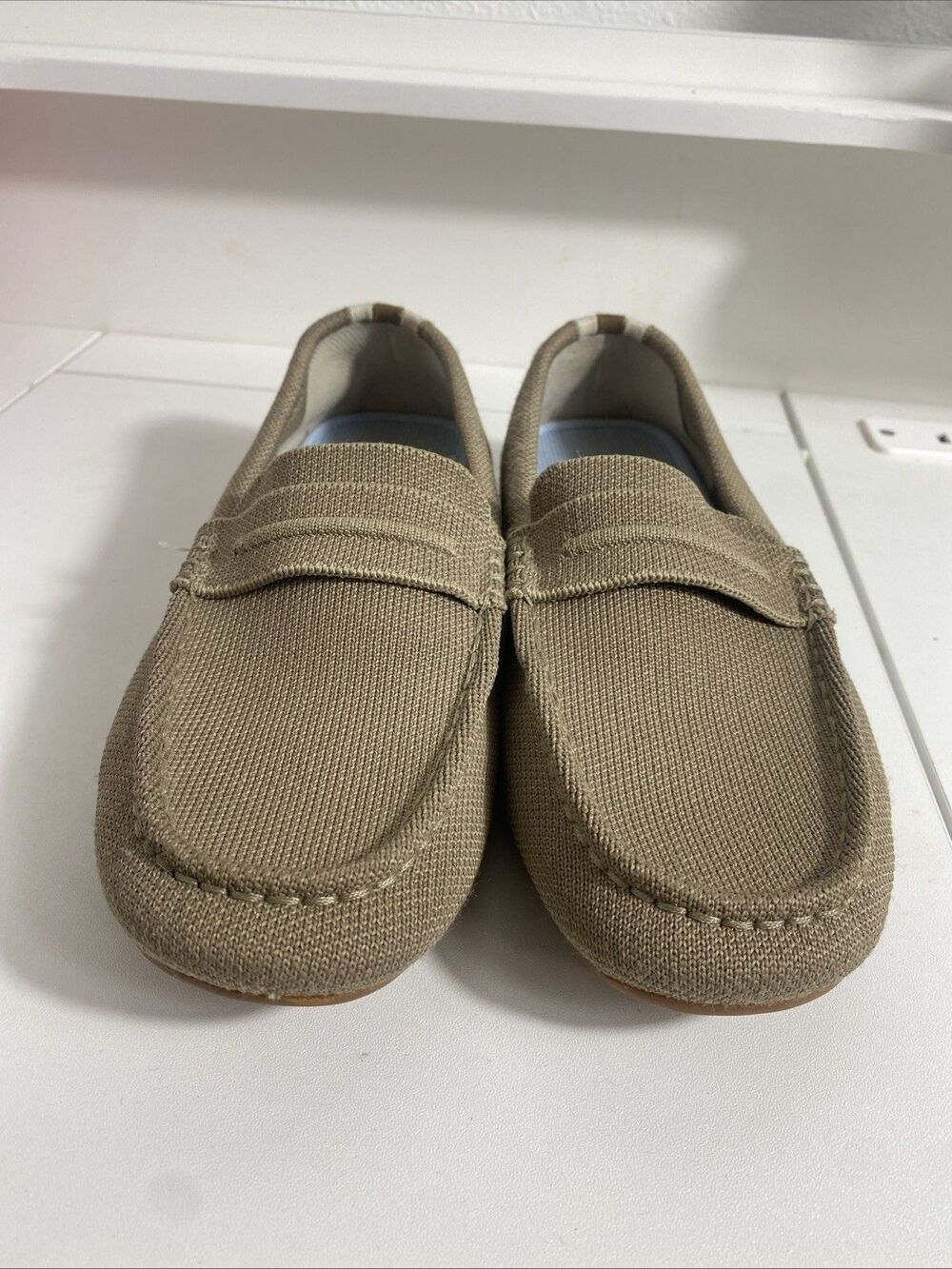 Rothy's The Driver Loafers Latte Women's Size 7.5 Washable Flats - Picture 3 of 10